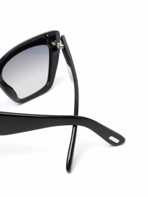 TOM FORD Eyewear Whyatt butterfly-frame sunglasses - Black - zdjęcie produktu nr 2