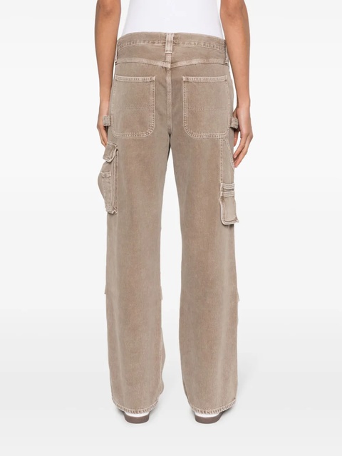 AGOLDE Nera mid-rise wide-leg jeans - Neutrals - zdjęcie produktu nr 2