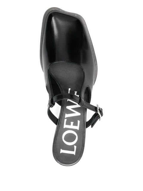 LOEWE 60mm Onda mules - Black - zdjęcie produktu nr 2