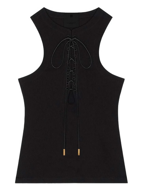 Givenchy lace-up strappy top - Black - zdjęcie produktu nr 1