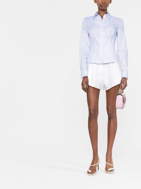 FENDI striped fitted shirt - Blue - zdjęcie produktu nr 1