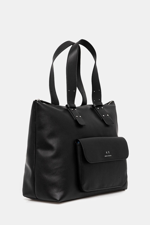Armani Exchange torebka kolor czarny XW002126 AF12589 - zdjęcie produktu nr 1
