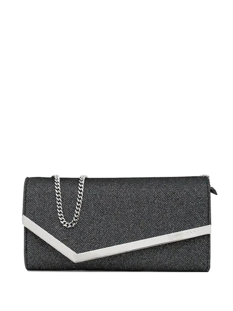 Jimmy Choo Emmie clutch bag - Black - zdjęcie produktu nr 1