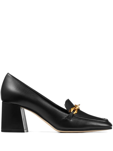 Jimmy Choo 65mm Diamond Tilda leather pumps - Black - zdjęcie produktu nr 1