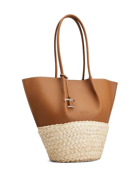 Tod's medium Bux tote bag - Brown - zdjęcie produktu nr 2