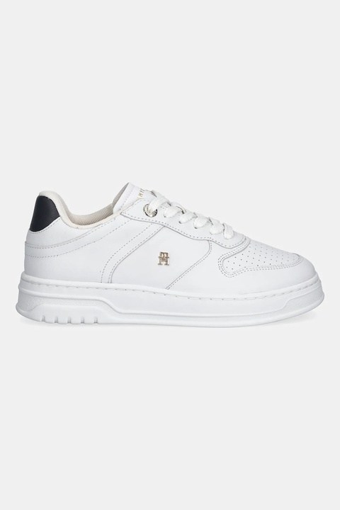 Tommy Hilfiger sneakersy TH SPORTY CUPSOLE CORP damskie kolor biały FW0FW09025 - zdjęcie produktu nr 2