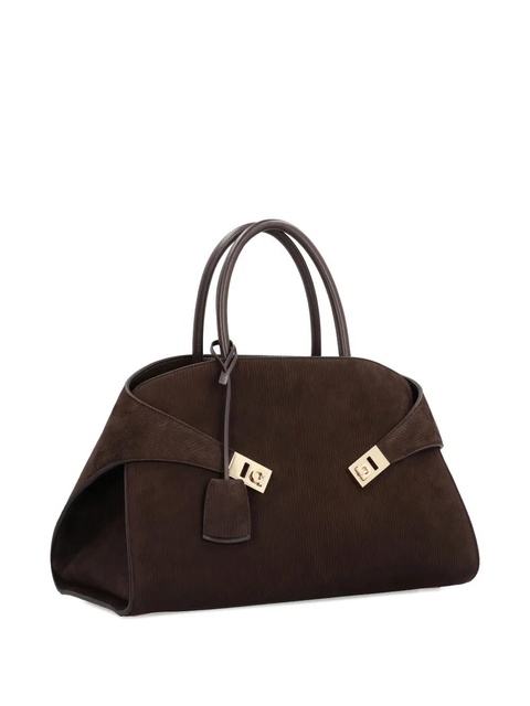 Ferragamo large Hug handbag - Brown - zdjęcie produktu nr 2
