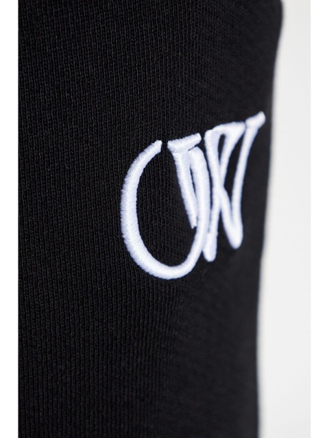 Off-White logo-embroidered track pants - Black - zdjęcie produktu nr 2