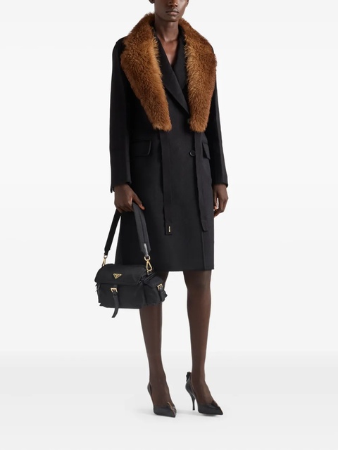 Prada double-breasted coat - Black - zdjęcie produktu nr 2