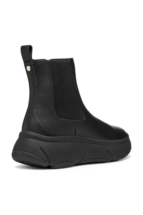 Geox sztyblety skórzane D NEBULA 2.0 X damskie kolor czarny na platformie D56NHB 00085 C9999 - zdjęcie produktu nr 2