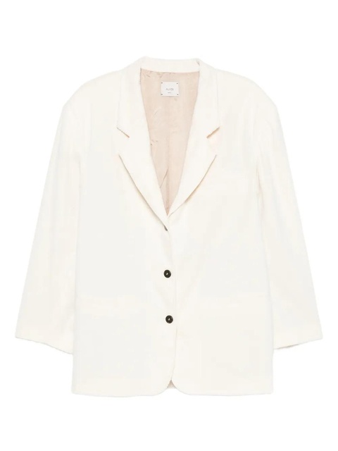 Alysi three-button corduroy blazer - Neutrals - zdjęcie produktu nr 2