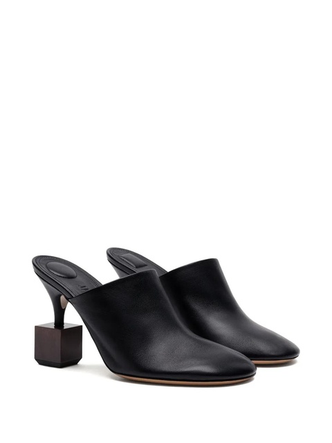 Jacquemus leather mules - Black - zdjęcie produktu nr 2