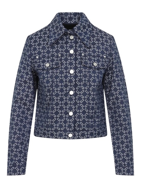 Givenchy monogram-jacquard jacket - Blue - zdjęcie produktu nr 1
