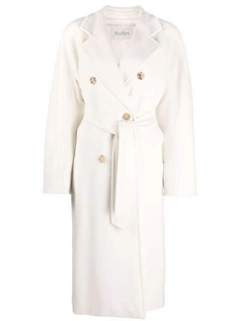 Max Mara Madame 101801 double-breasted coat - White - zdjęcie produktu nr 1
