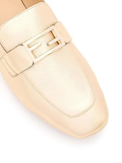 FENDI Baguette loafers - Gold - zdjęcie produktu nr 2