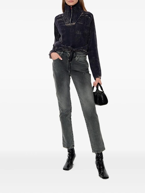 Diesel 1992 distressed-detail jeans - Grey - zdjęcie produktu nr 2