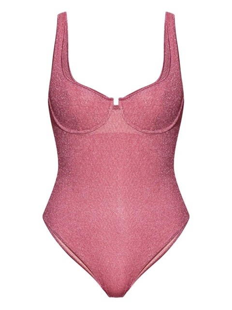 Oséree glitter underwired swimsuit - Pink - zdjęcie produktu nr 1