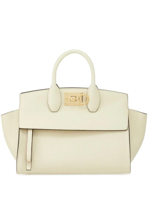 Ferragamo medium The Studio tote bag - White - zdjęcie produktu nr 1