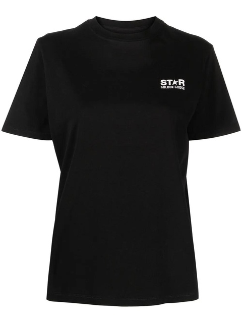 Golden Goose logo-print short-sleeve T-shirt - Black - zdjęcie produktu nr 1