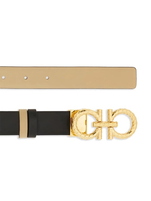 Ferragamo reversible Gancini-buckle belt - Black - zdjęcie produktu nr 1