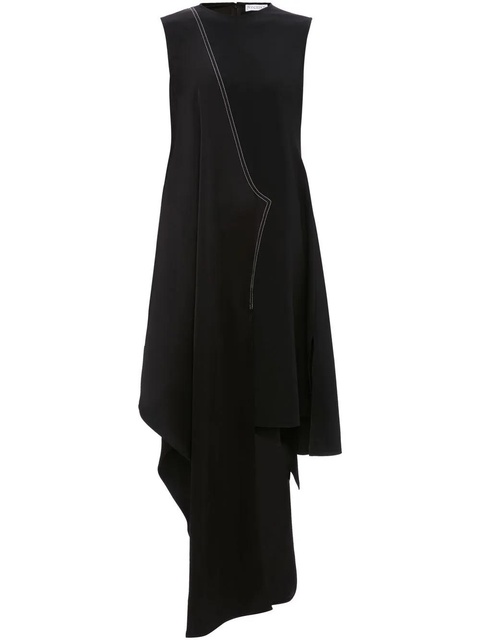 JW Anderson sleeveless asymmetric dress - Black - zdjęcie produktu nr 1