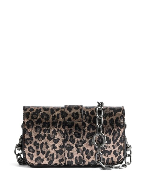Zadig&Voltaire Kate leopard-print clutch - Brown - zdjęcie produktu nr 2