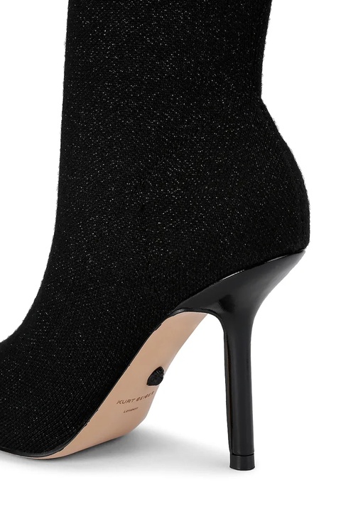 Kurt Geiger London botki Regent Point Sock Boot damskie kolor czarny na szpilce 4994900609 - zdjęcie produktu nr 2