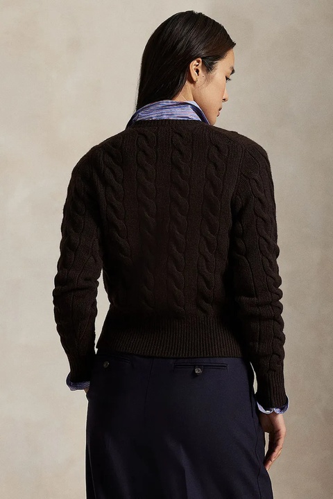 Polo Ralph Lauren sweter damski kolor brązowy 211972104 - zdjęcie produktu nr 2