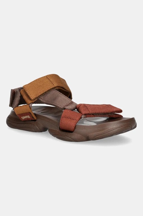 Camper sandały Karst Sandal damskie kolor brązowy K201794-004 - zdjęcie produktu nr 1