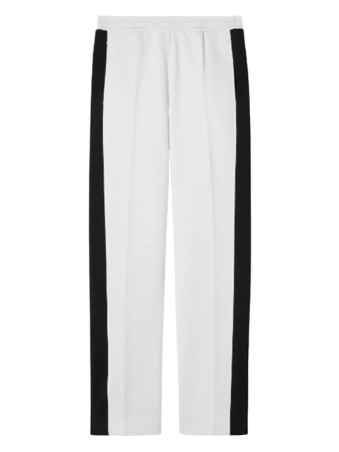 Gucci side-stripe straight trousers - White - zdjęcie produktu nr 1