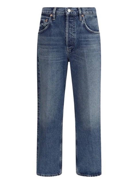 AGOLDE logo-patch jeans - Blue - zdjęcie produktu nr 1