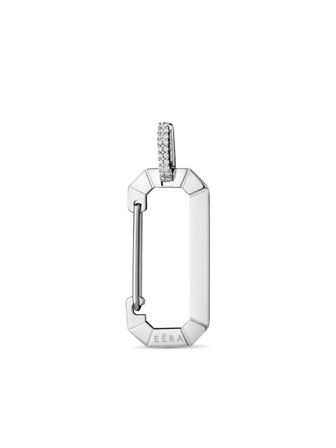 EÉRA 18K yellow gold small Chiara diamond earring - White - zdjęcie produktu nr 1