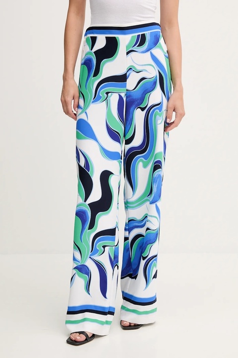 Joseph Ribkoff spodnie damskie kolor fioletowy proste high waist 252084 - zdjęcie produktu nr 1