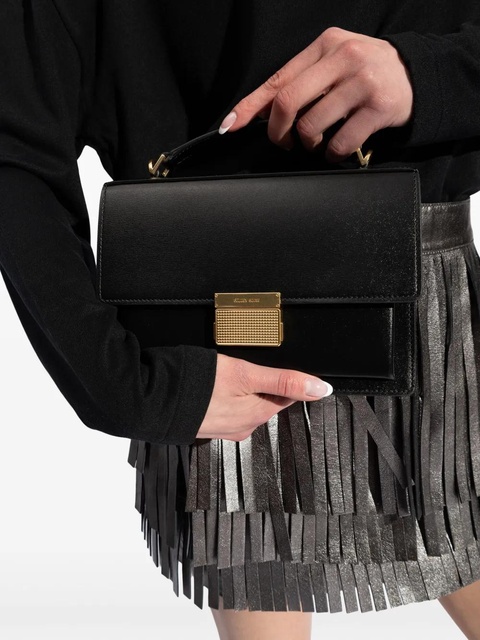 Golden Goose Venezia leather tote bag - Black - zdjęcie produktu nr 2