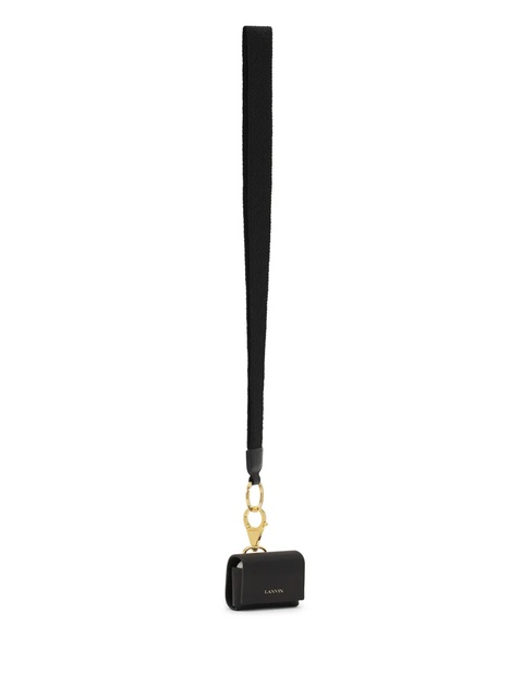 Lanvin logo-print AirPods case - Black - zdjęcie produktu nr 2