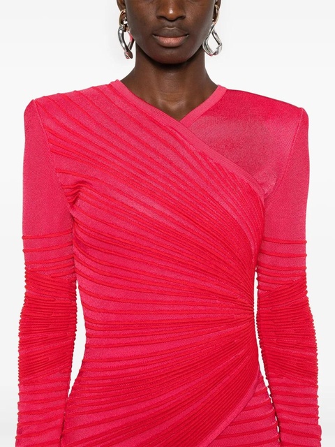 Balmain embroidered dress - Pink - zdjęcie produktu nr 2