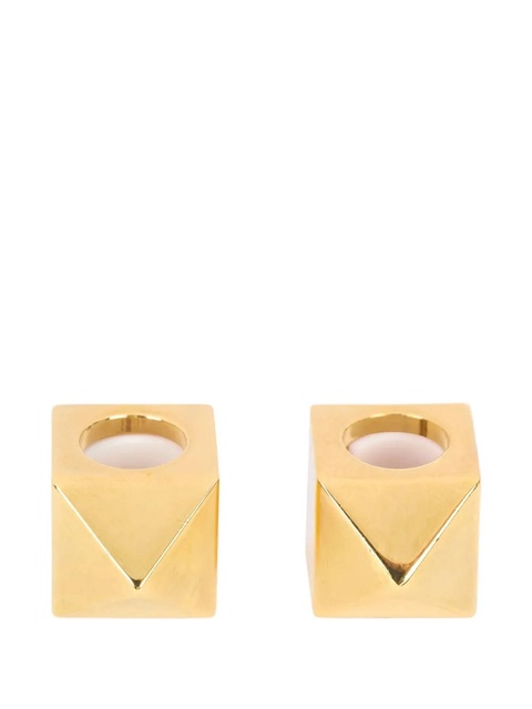 Valentino Garavani logo-detail Airpods charm - Gold - zdjęcie produktu nr 1