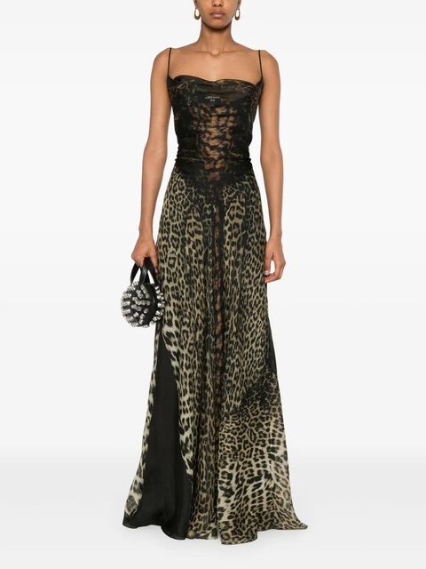 Jean Paul Gaultier leopard-print maxi dress - Neutrals - zdjęcie produktu nr 2
