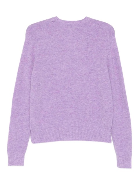 MC2 Saint Barth embroidered wool sweater - Purple - zdjęcie produktu nr 1