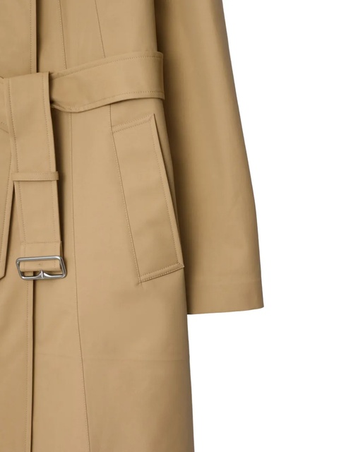 Burberry bonded cotton trench coat - Neutrals - zdjęcie produktu nr 1