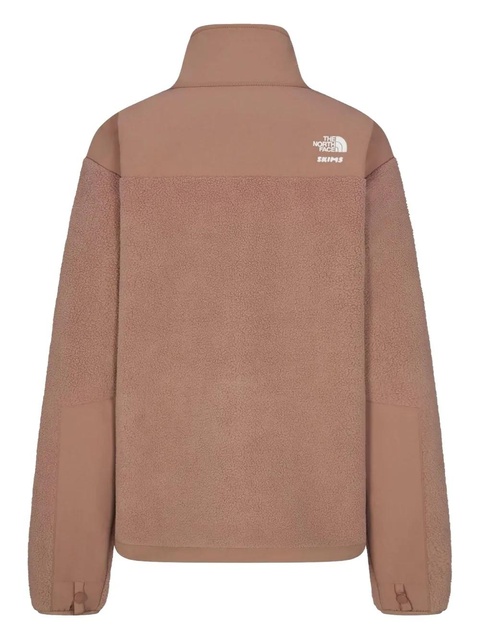 Skims x The North Face 1995 Retro Denali fleece zip-up jacket - Brown - zdjęcie produktu nr 2
