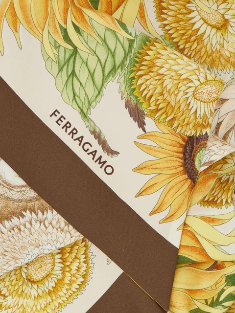 Ferragamo Sunflower print bandeau - Yellow - zdjęcie produktu nr 2