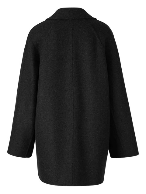 The Row high-collar long coat - Grey - zdjęcie produktu nr 1