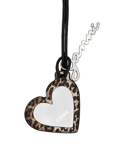 GANNI Bou Heart mirror - Brown - zdjęcie produktu nr 2