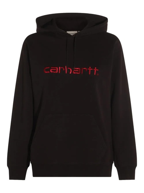 Carhartt WIP embroidered-logo hoodie - Black - zdjęcie produktu nr 1