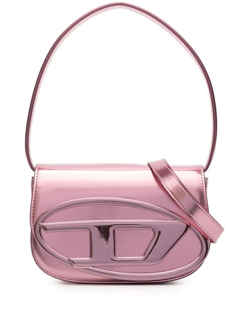 Diesel 1DR leather shoulder bag - Pink - zdjęcie produktu nr 1