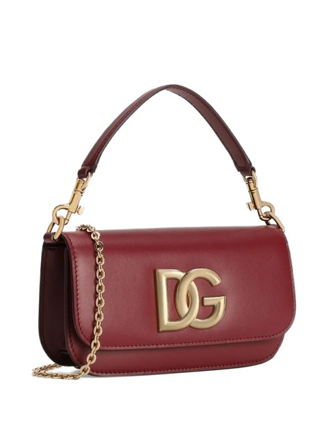 Dolce & Gabbana leather shoulder bag - Red - zdjęcie produktu nr 2