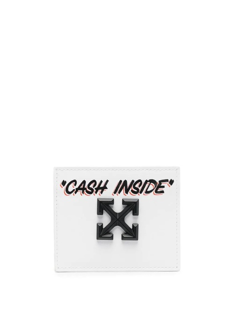 Off-White Jitney leather cardholder - zdjęcie produktu nr 1