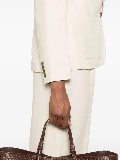 Lauren Ralph Lauren single-breasted blazer - Neutrals - zdjęcie produktu nr 2