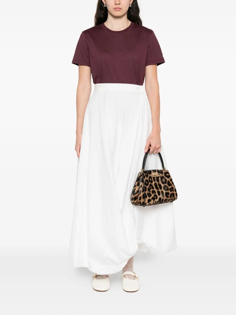 Lanvin keyhole tie-detail top - Purple - zdjęcie produktu nr 2